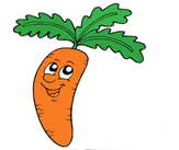 Морковь рисунок для детей - 68 фото
