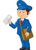 https://cdn1.vectorstock.com/i/1000x1000/23/35/cartoon-postman-holding-mail-and-bag-vector-5792335.jpg
