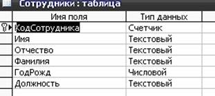 курсовая база данных библиотека access