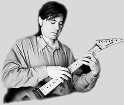 Основы "фортепианной" техники игры на электрогитаре. (Two-handed tapping. Основы "фортепианной" техники игры на электрогитаре.)