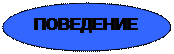 Овал: ПОВЕДЕНИЕ
