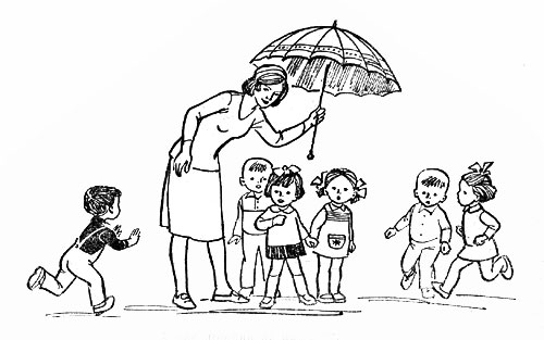 А нас дождик не намочит