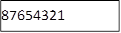87654321