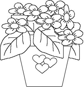 Pictures Of Flowers To Print And Color