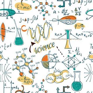 Back to School: science lab objects doodle vintage style sketches seamless pattern, vector illustration. Фото со стока - 43922160