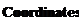 Text Box: Coordinates