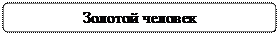 Скругленный прямоугольник: Золотой человек
