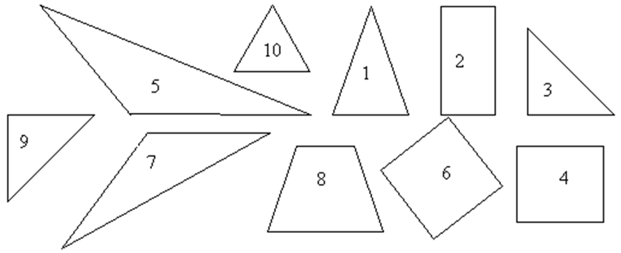 Треугольники и четырехугольники. Фигуры с острыми углами. Четырехугольники задания для дошкольников. Треугольник и четырехугольник задания для дошкольников.