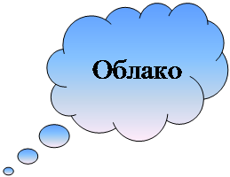 Выноска-облако:   Облако
