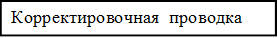 Корректировочная  проводка