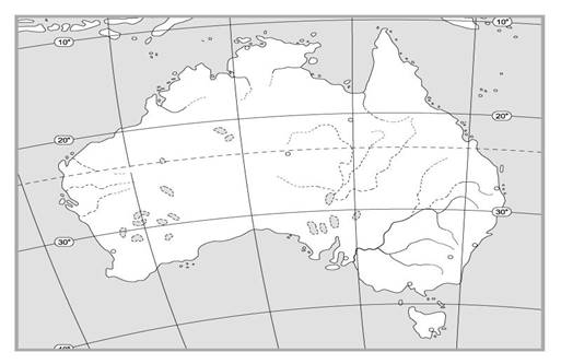 Контурные карты австралия 10 класс. Политическая контурная карта Австралии. Материк Австралия контурная карта. Контурная карта Австралии 7. Австралия и новая Зеландия контурная карта.
