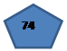 Правильный пятиугольник: 74