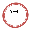 Блок-схема: узел: 5 – 4 


