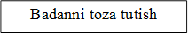 Badanni toza tutish