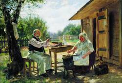 Владимир Маковский. Варят варенье