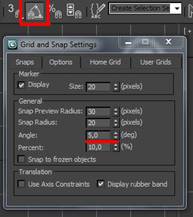 Grid and Snap Settings