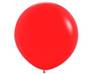 Купить большой воздушный шар красного цвета (24'') в Алматы ...