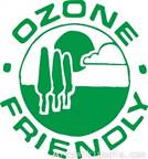 Ozone friendly green sign