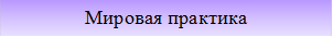 Мировая практика