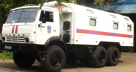 Автомобиль МЧС на шасси КамАЗ 43118