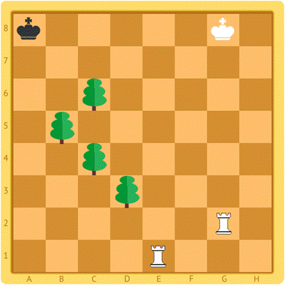 шахматная задача на мат в два хода