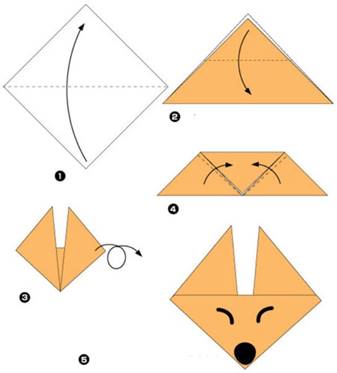 Поделки из бумаги для детей. Оригами - Nebka.Ru