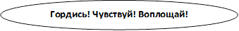 Гордись! Чувствуй! Воплощай!