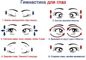 Картинки по запросу разминка для глаз