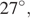 27 градусов,
