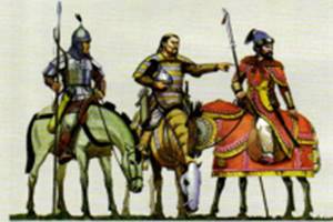 Монгольские вйоска в битве