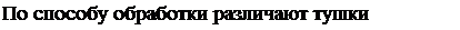 Надпись: По способу обработки различают тушки птицы … . 