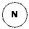 Овал: N