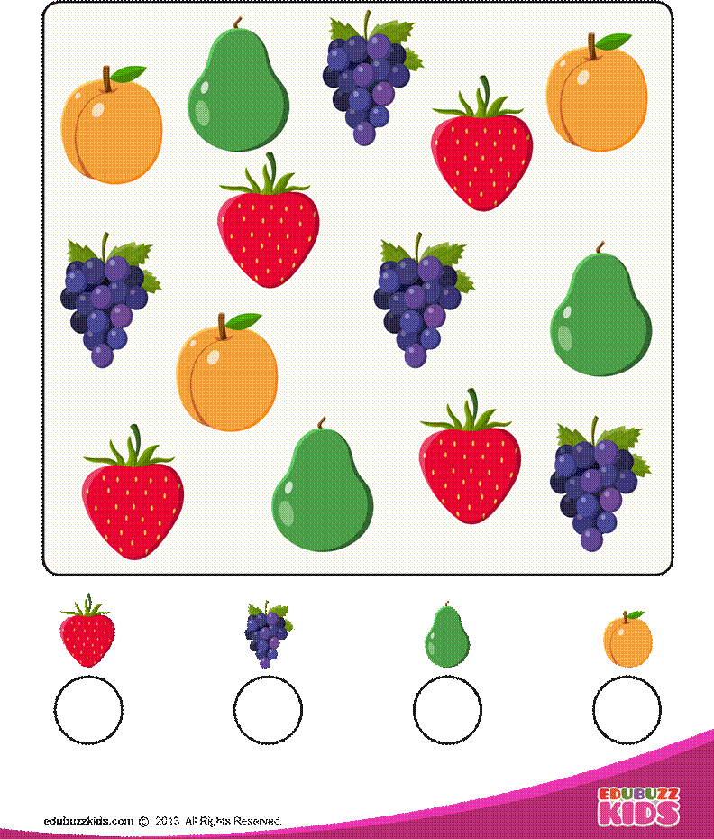 Count Fruits for Kids. Count Fruit Worksheets for Kids. Counting Fruits Worksheets for Kids. Тема i Spy Fruits для дошкольников.