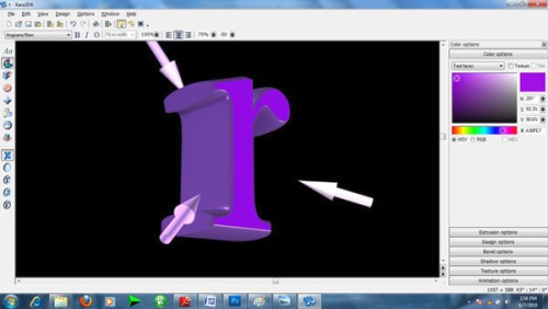 Создание красочного текстового 3d эффекта в Фотошоп