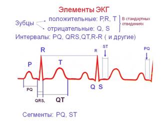 Расшифровка ЭКГ норма, таблица, параметры, элементы.