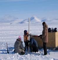 arctic-lake-sediment-core