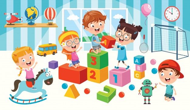 Счастливые дети играют с игрушками | Happy kids, Kids playing, Toys