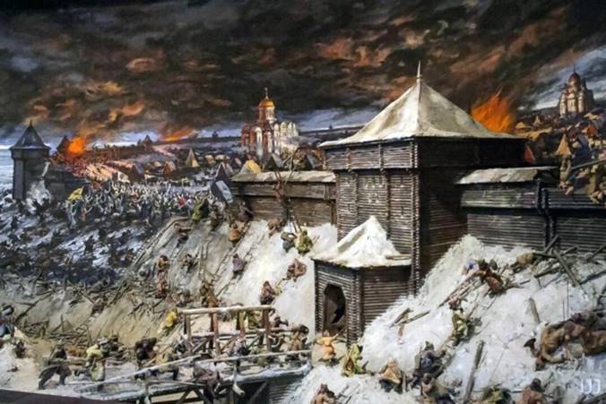 Упадок Киева и монгольское нашествие (1240г.)