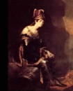 Портрет писательницы княгини Зинаиды Александровны Волконской в костюме Танкреда