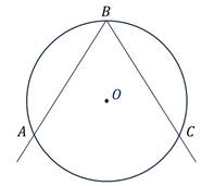1 вписанный угол опирающийся на полуокружность острый 2 если две параллельные прямые пересечены