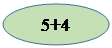 Oval: 5+4