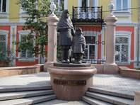 Описание: Памятник детям войны в Красноярске