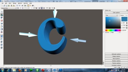 Создание красочного текстового 3d эффекта в Фотошоп
