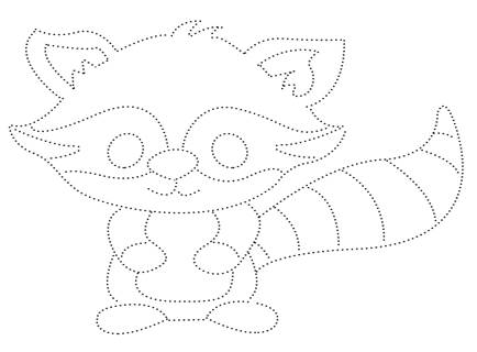 Зачарованный мир: Раскраски - обводилки с дикими животными