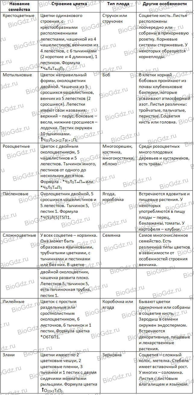 Урок биологии 6 класс ФГОС. Тема: Класс однодольные: Характерные признаки  растений семейства лилейных, их многообразие.