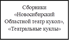Сборники «Новосибирский Областной театр кукол», «Театральные куклы»