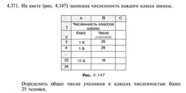 Информатика задание по excel выдели шрифтом