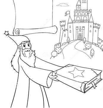 Картинки по запросу Картинку Волшебник с книгой