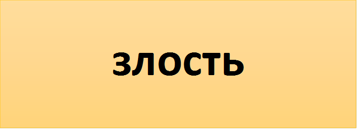 злость