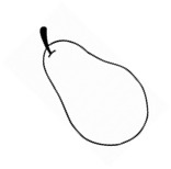 Раскраска Груша Страница 55